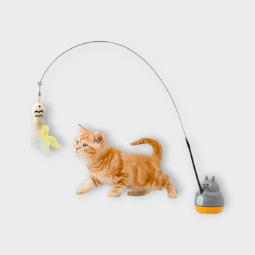Varita Interactiva Antiestrés para Gatos