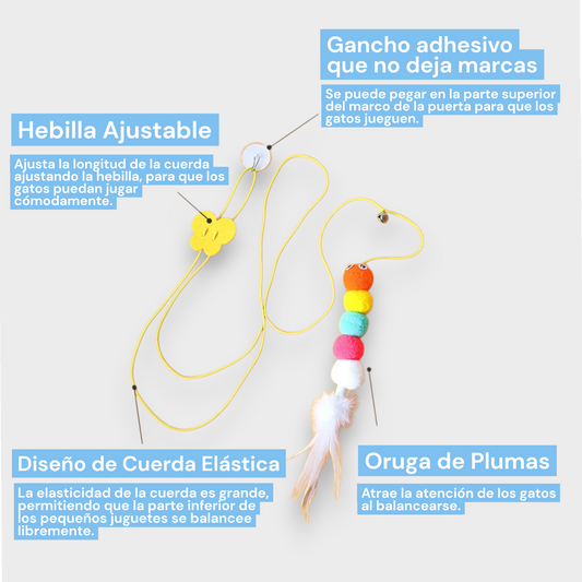 Juguete Elástico Interactivo para Gatos