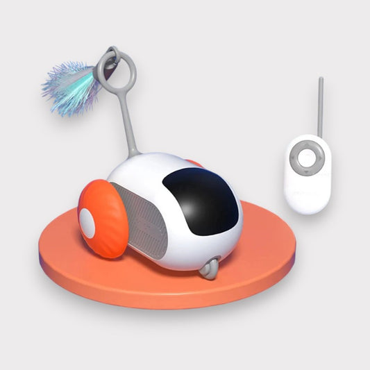 Juguete Inteligente con Mando y Modo Automático para Gatos