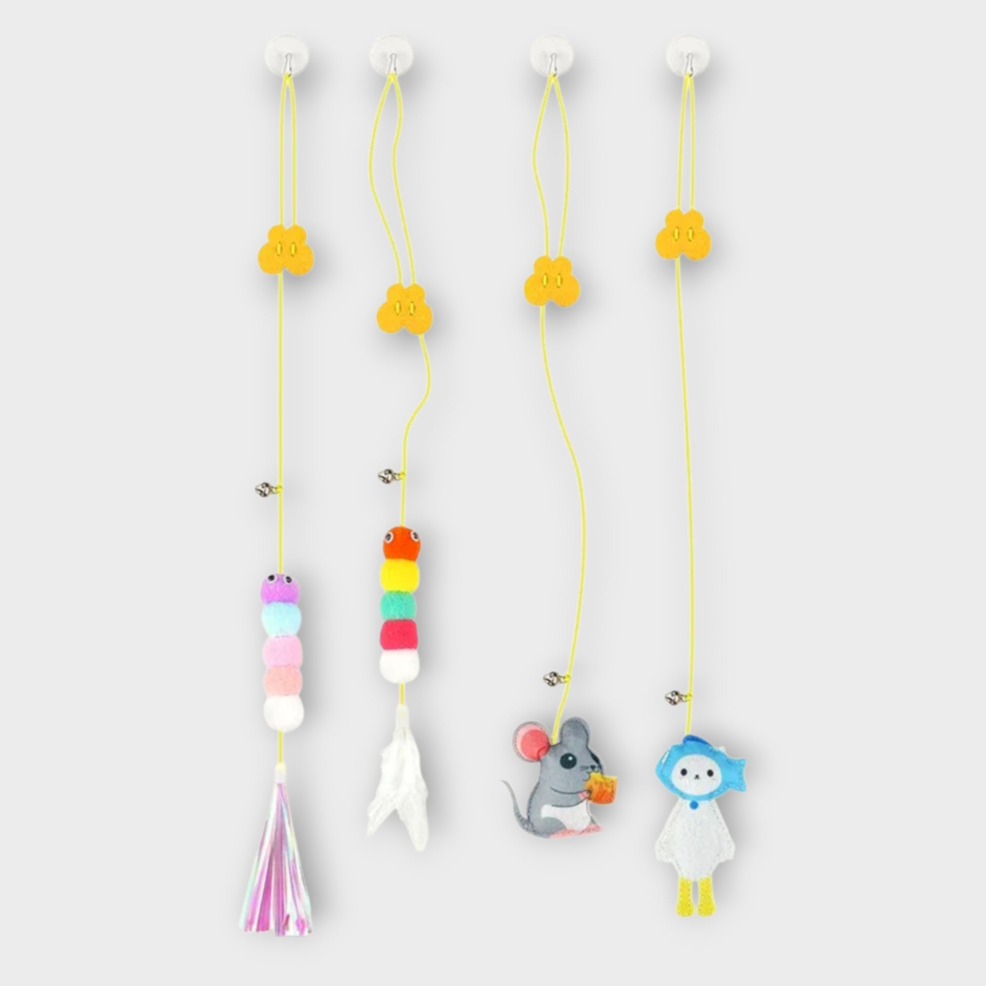 Juguete Elástico Interactivo para Gatos