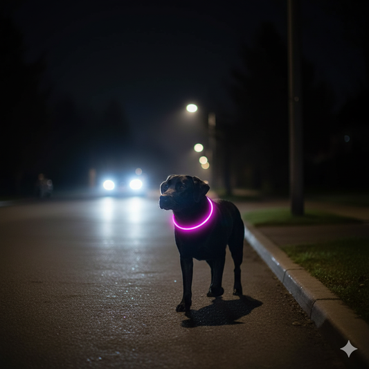 Collar LED de Seguridad - Recargable por USB - 500m