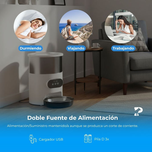 Alimentador Automático con Control por App