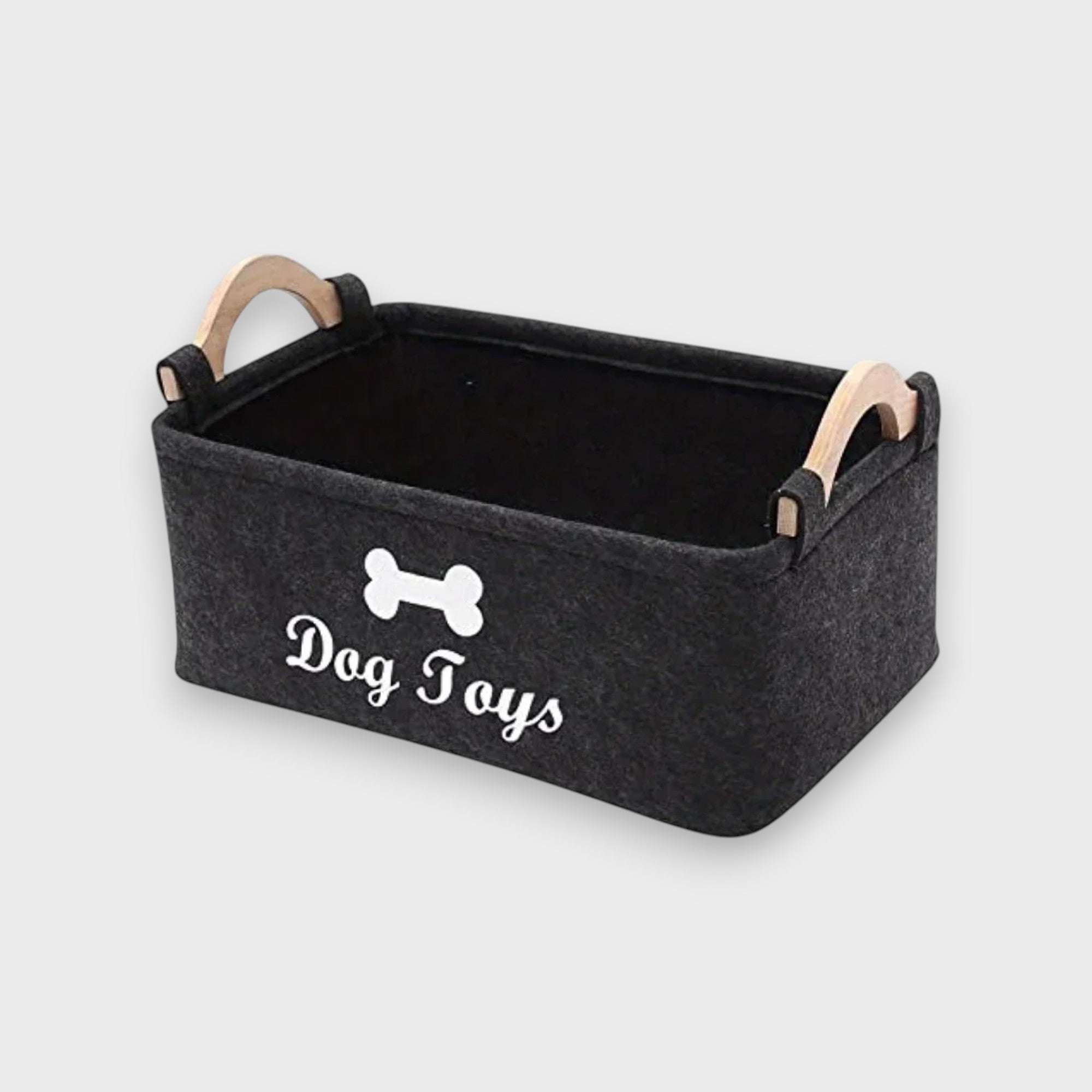 Cesta Organizadora Premium de Fieltro para Juguetes de Mascota