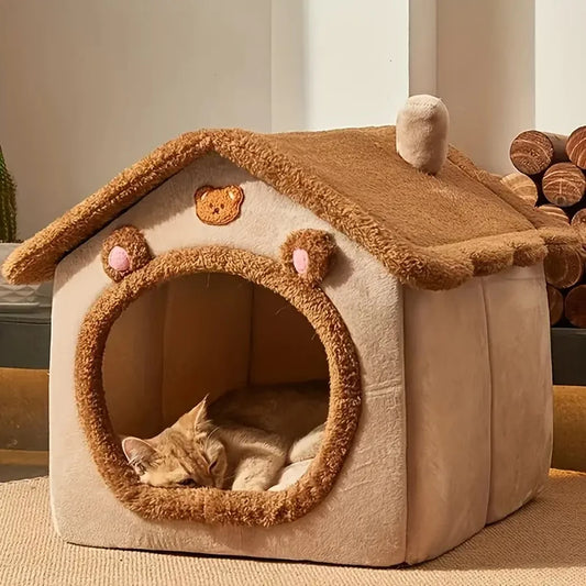 Casita Plegable para Mascotas