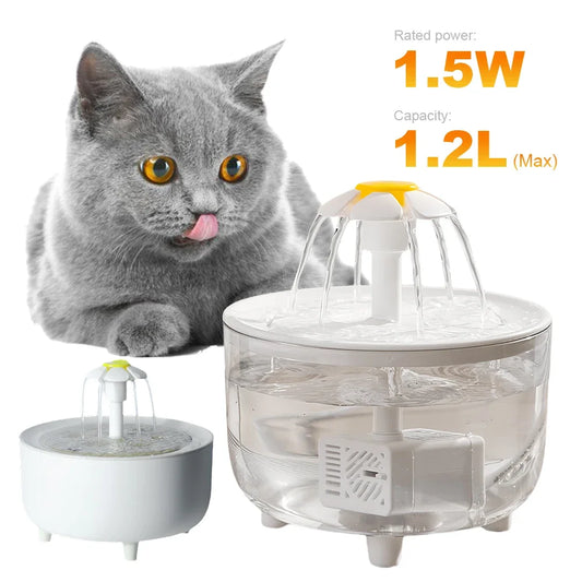 Fuente De Agua Con Filtro Automático  - 1,200ML