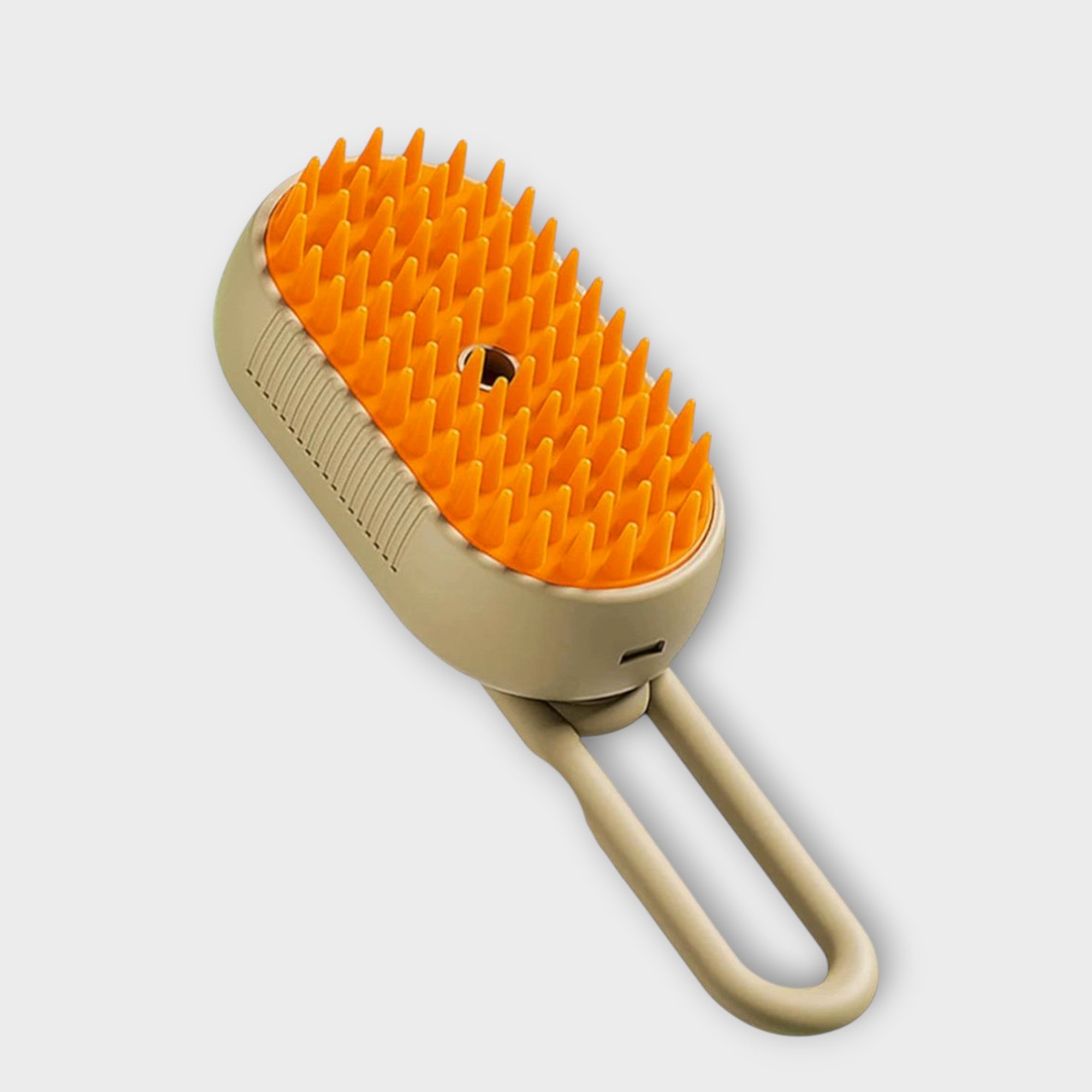 Cepillo de Vapor Recargable: Pelo Brillante y Casa Impecable.